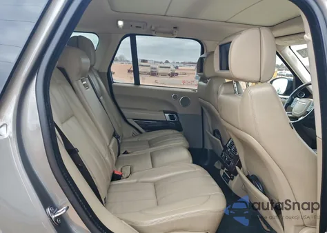 2017 Land Rover Range Rover Hse from USA, damaged, VIN SALGS2FK8HA340105